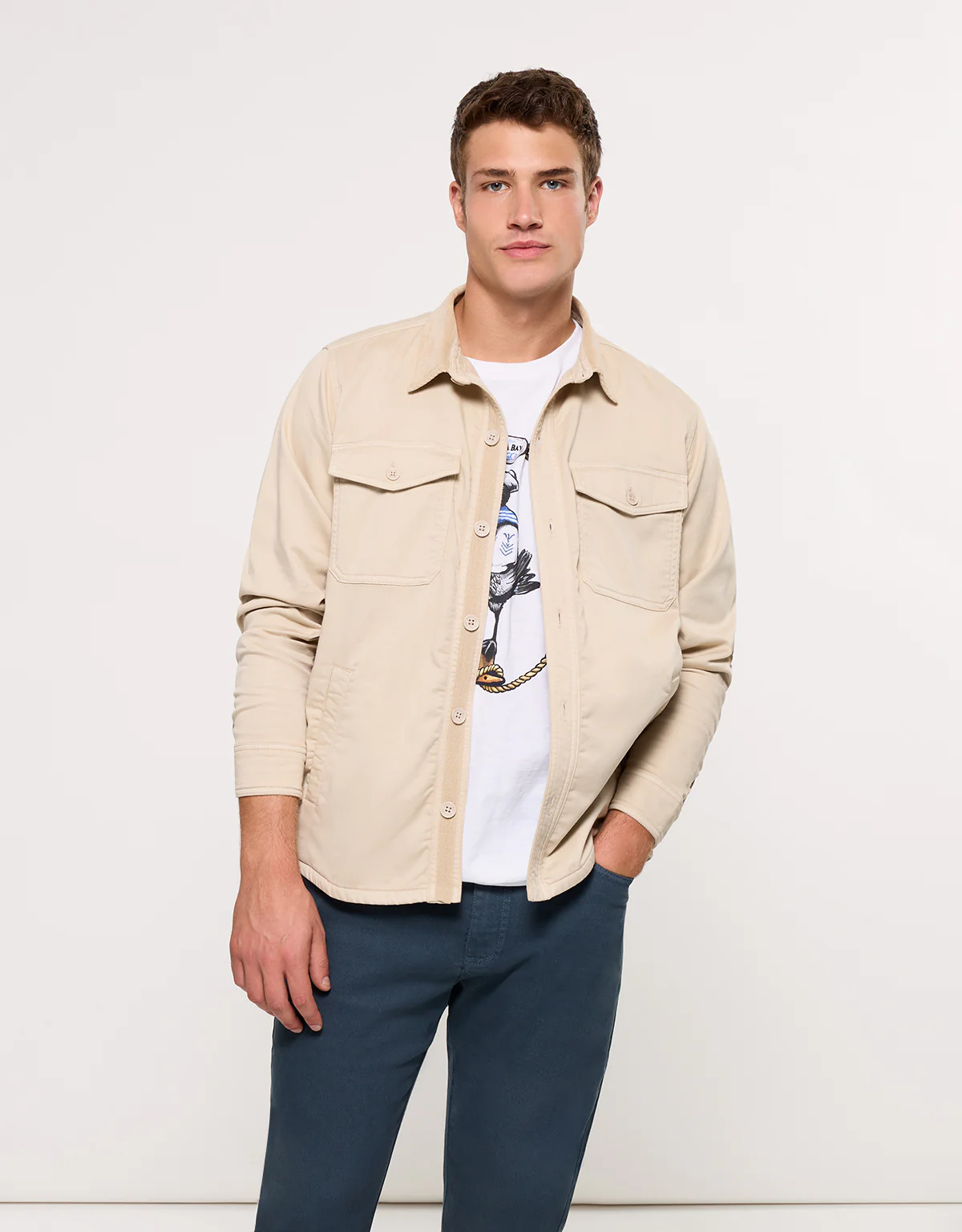 Chaqueta Beige - Warden
